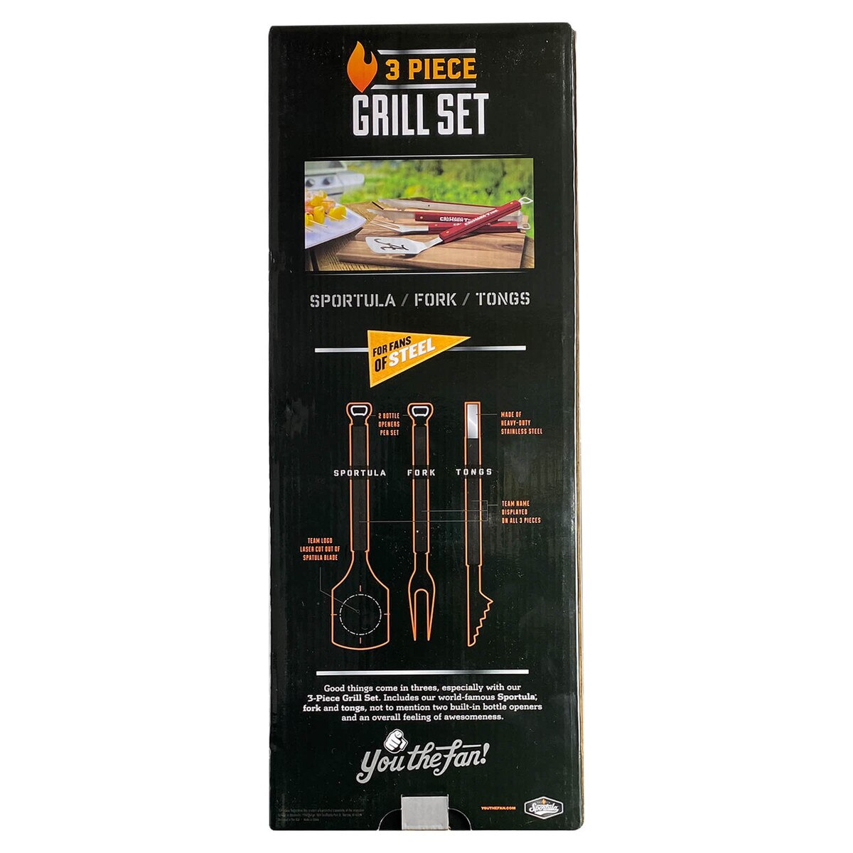 Iowa State Classic 3-Piece BBQ Set